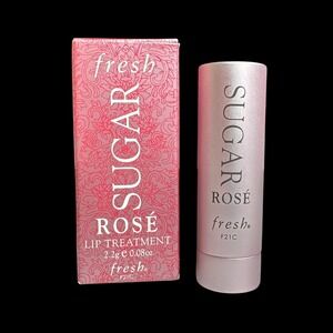Fresh Sugar Rose Tinted Lip Treatment Sunscreen SPF 15 Mini 2.2g 0.08oz NIB
